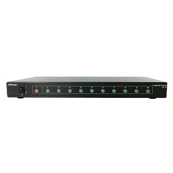 10-channel Language Router, LR-10