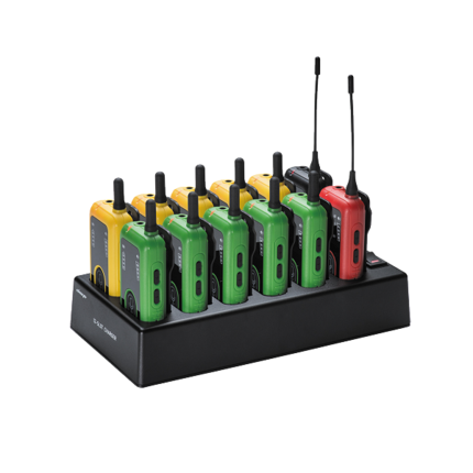 TeamsGO and 12-slot charger base